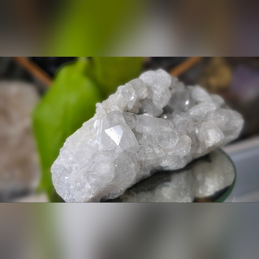 Apophyllite Quartz Crystal Cluster
